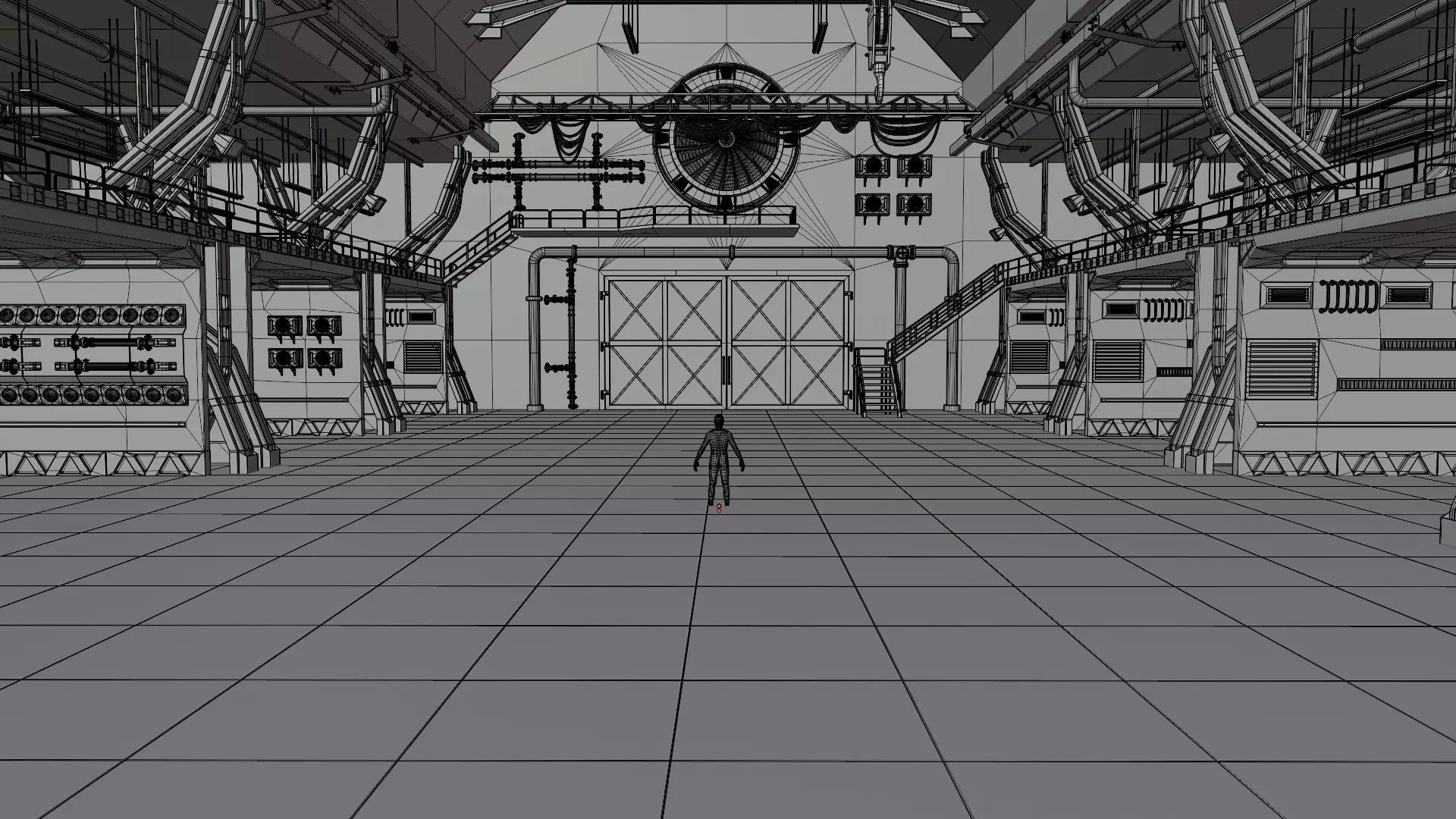 Warehouse  3D model_8