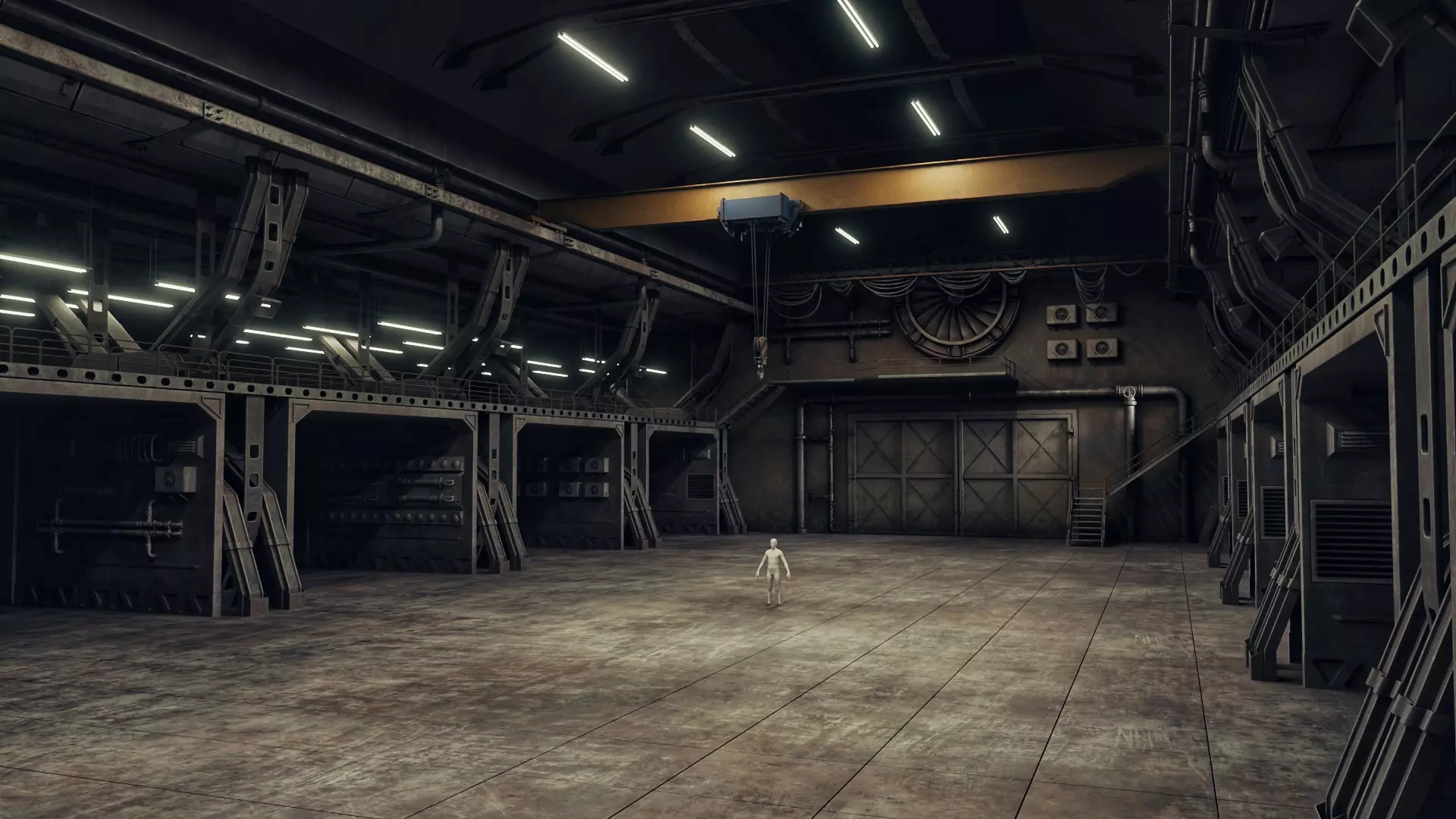 Warehouse  3D model_1