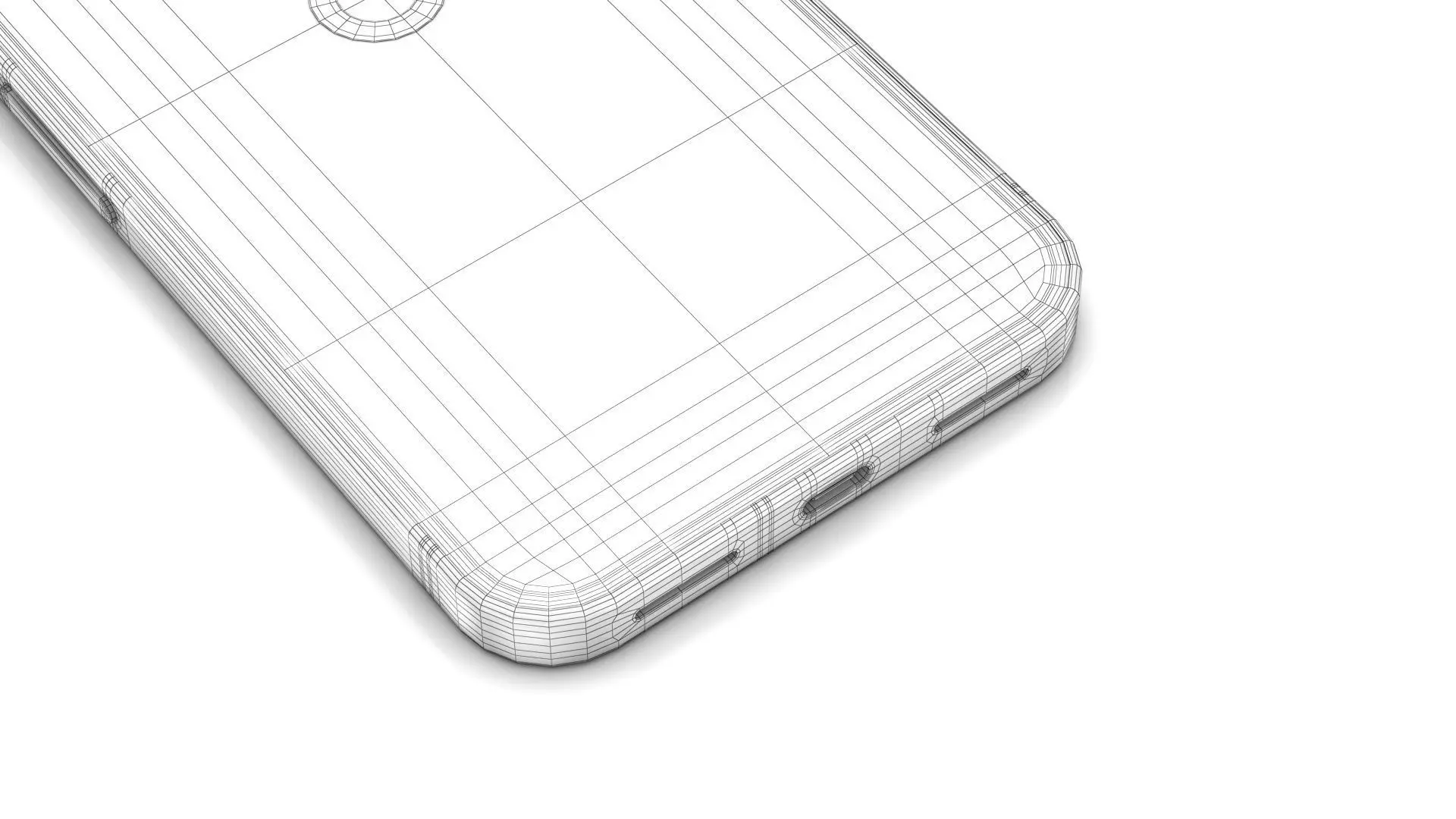 Google Pixel 10 Low-poly 3D model_22