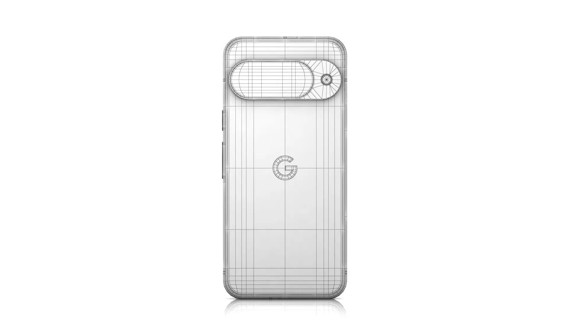 Google Pixel 10 Low-poly 3D model_15