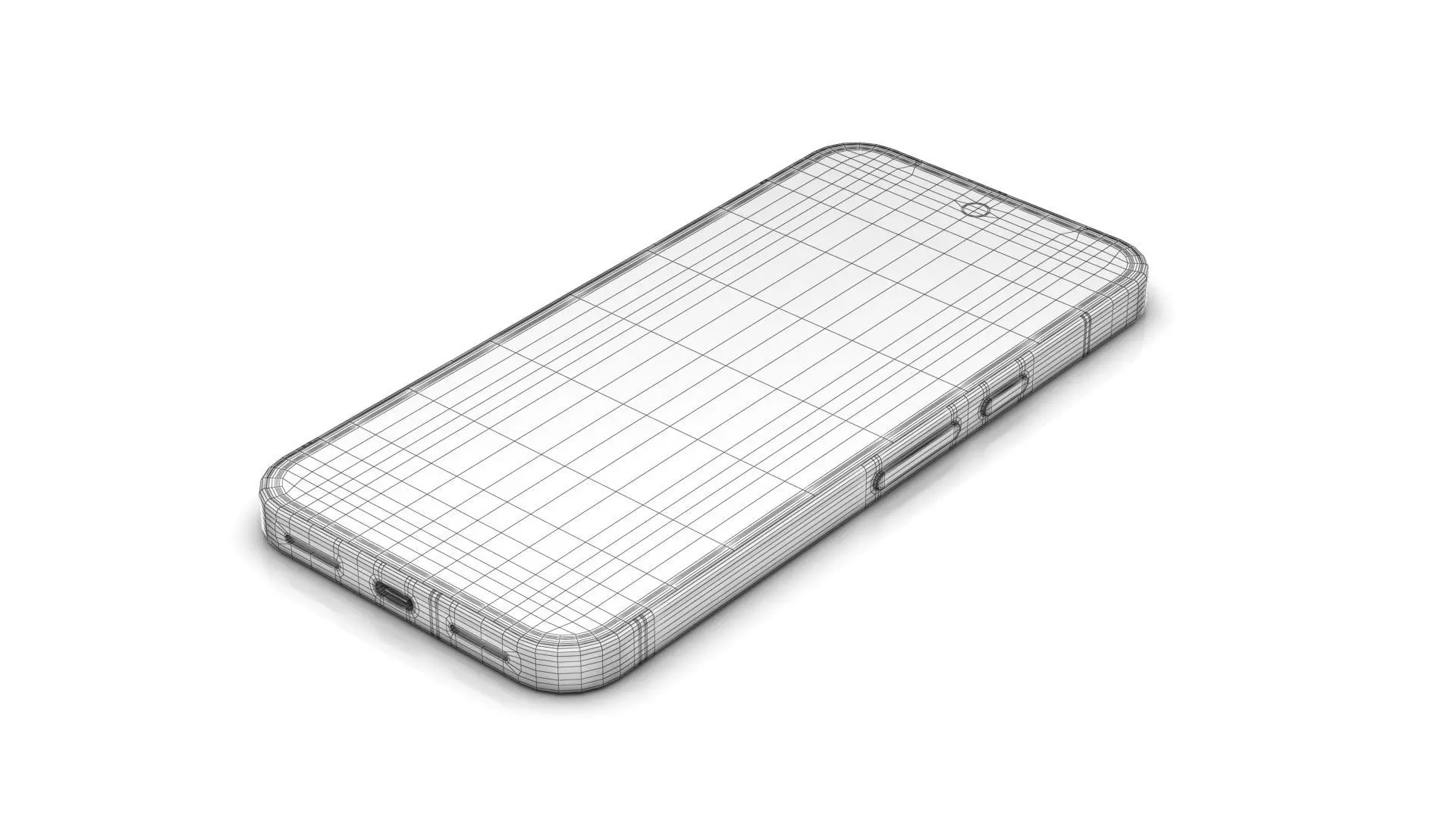 Google Pixel 10 Low-poly 3D model_21