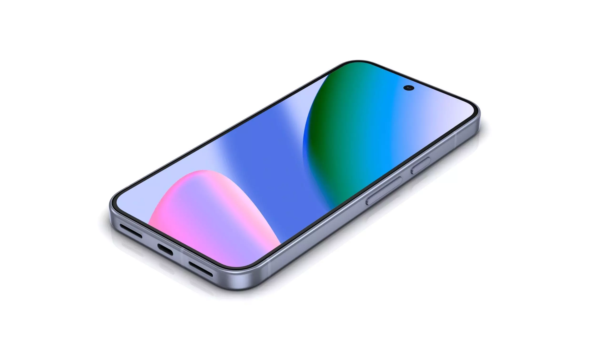 Google Pixel 10 Low-poly 3D model_8