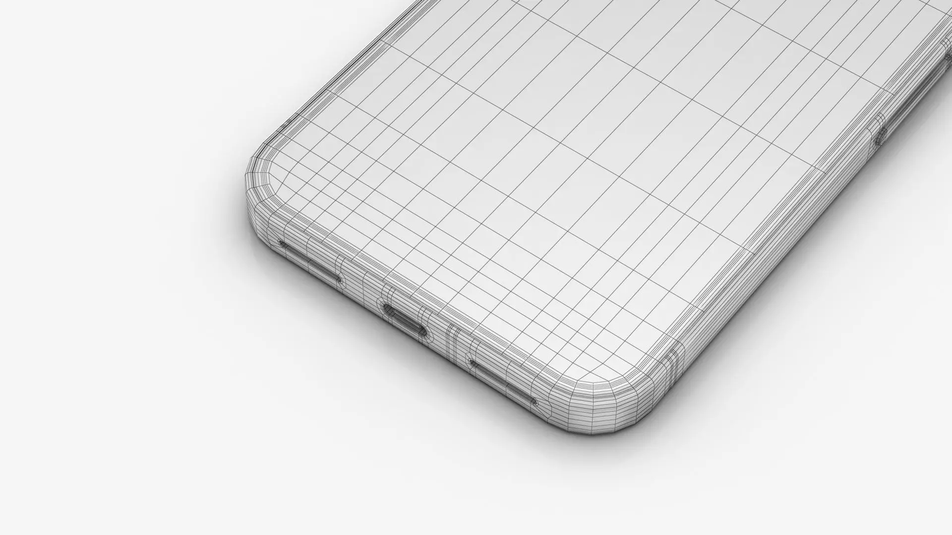 Google Pixel 10 Low-poly 3D model_25