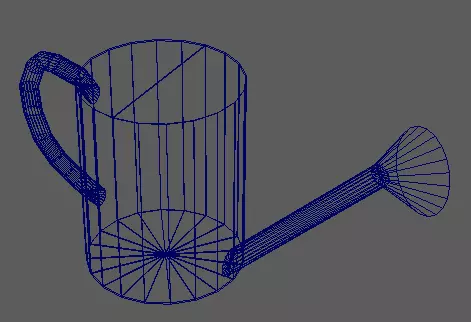 Watering can 3D model_2