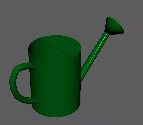 Watering can 3D model_1