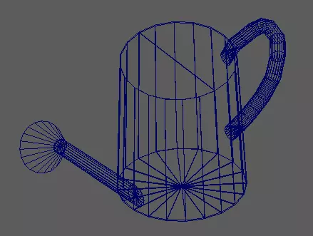 Watering can 3D model_3