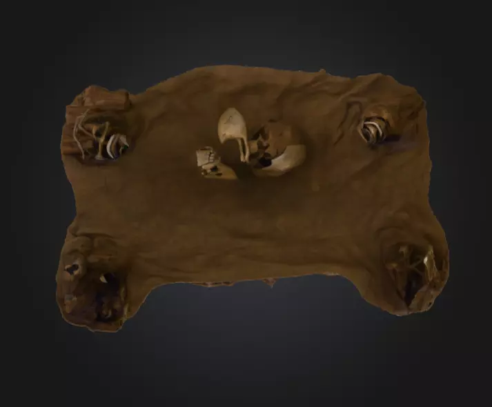 Orc Altar Low-poly 3D model_16