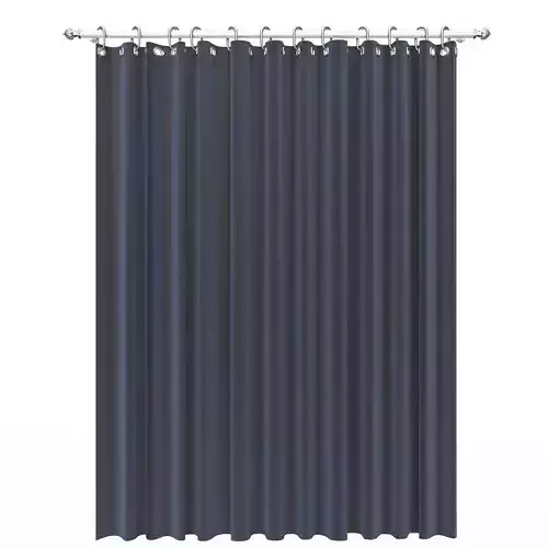 Cornice Classic Curtain 03 Chrome