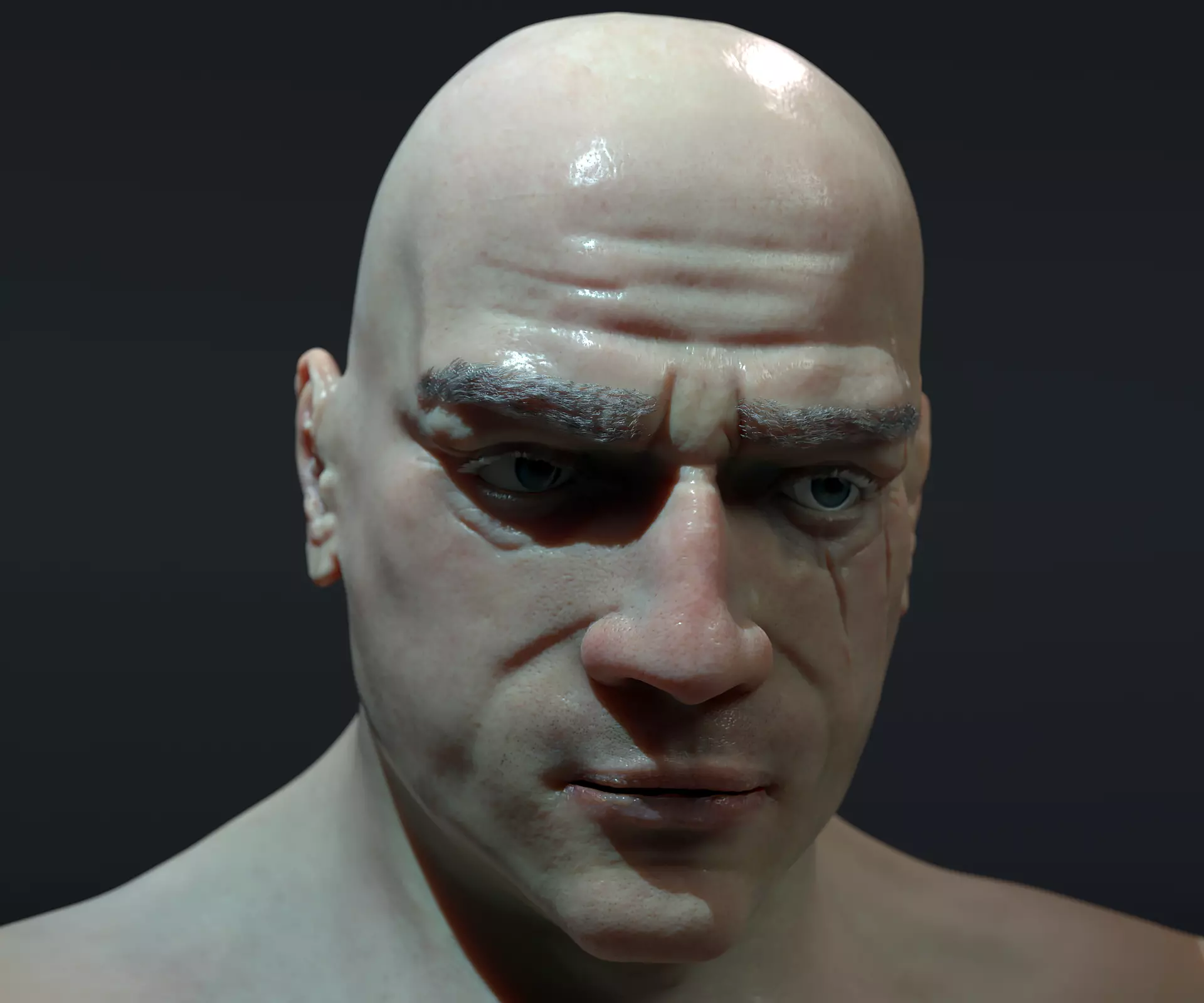 Realistic Rigged Male Character  Game-Ready 16K PBR Textures Low-poly 3D model_2