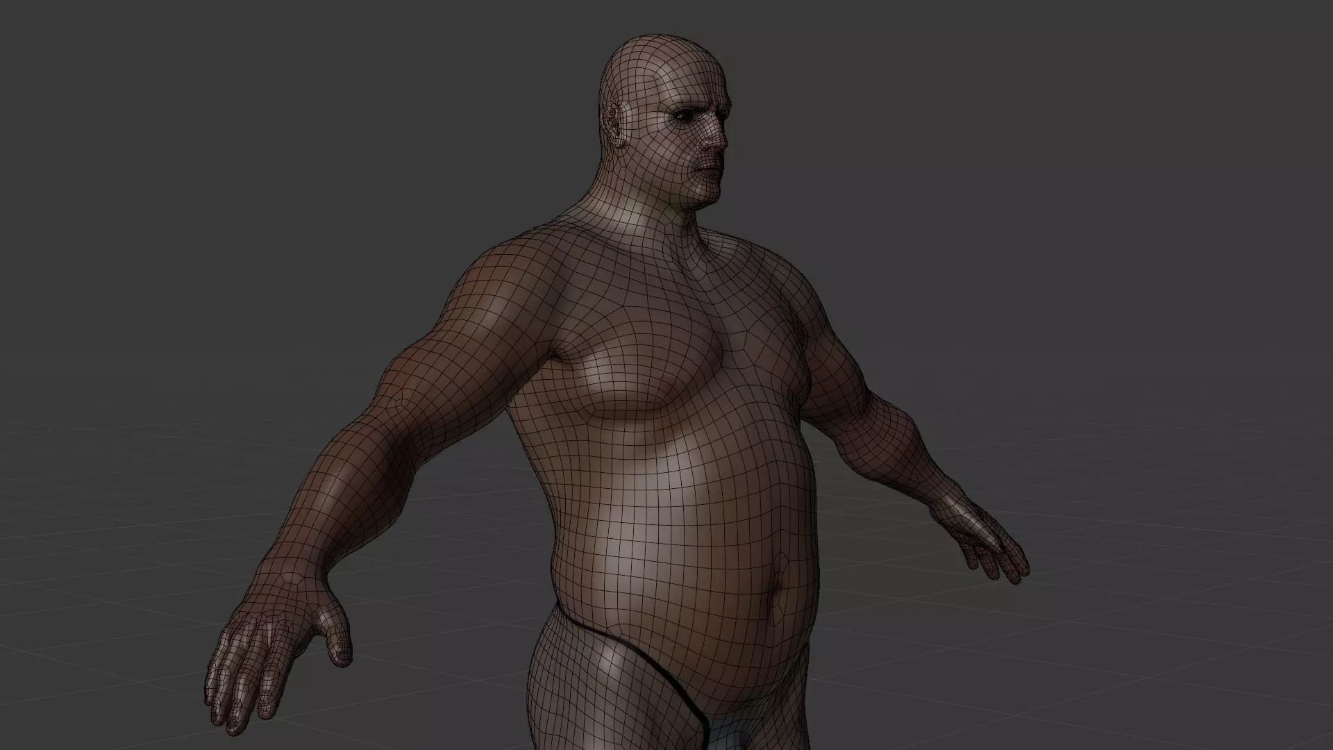 Realistic Rigged Male Character  Game-Ready 16K PBR Textures Low-poly 3D model_8