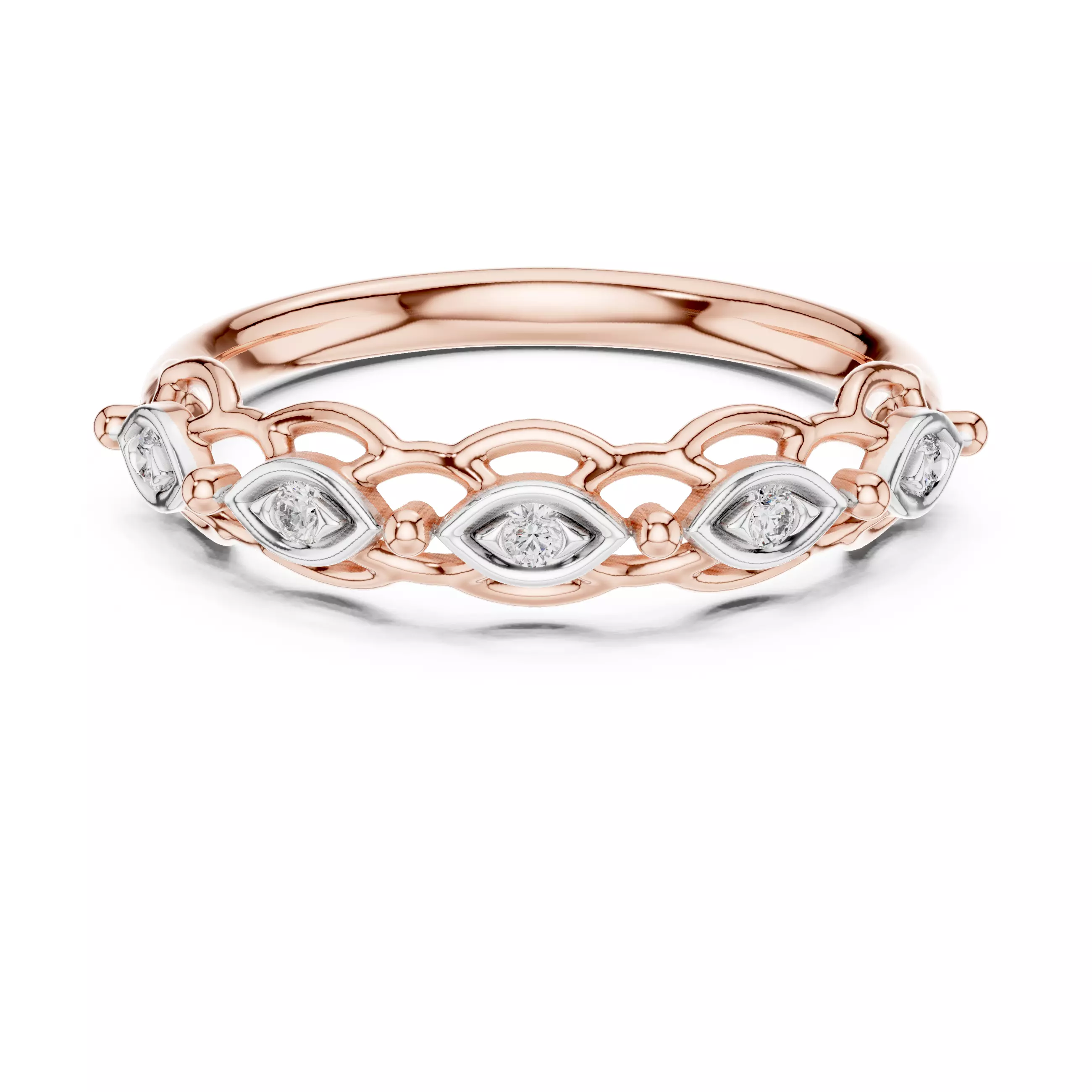 Round Cut Diamond Engagement Wedding Ring 3DM STL Video 3D print model_0