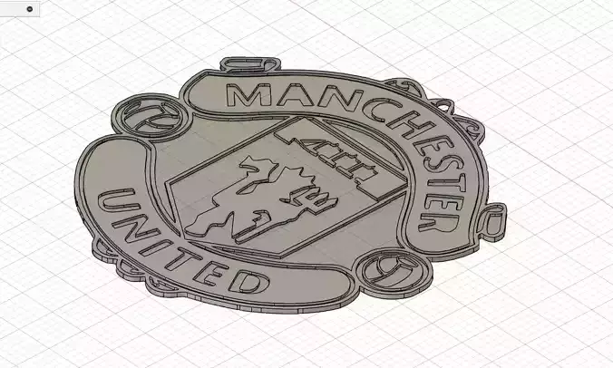 Manchester United Keychain