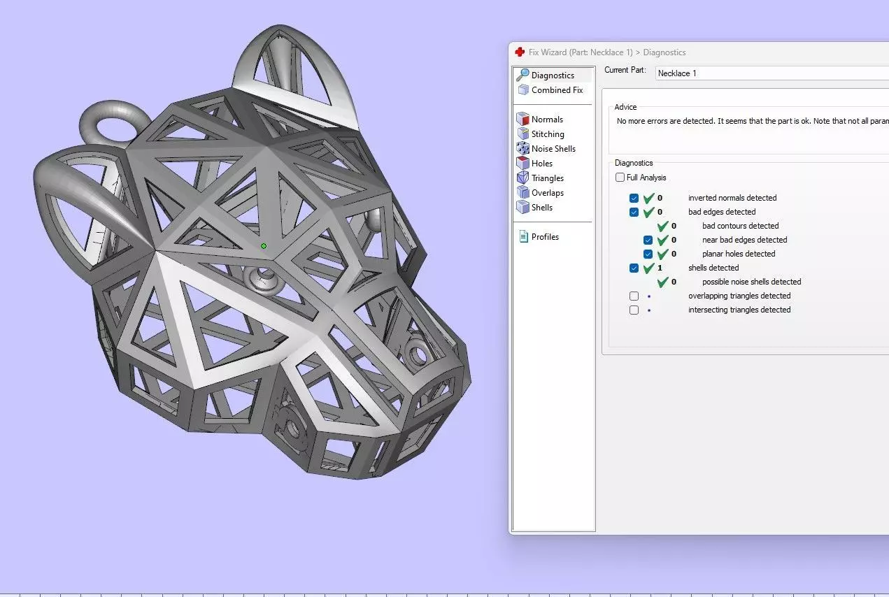Leopard or Panther head set 3D print model_11