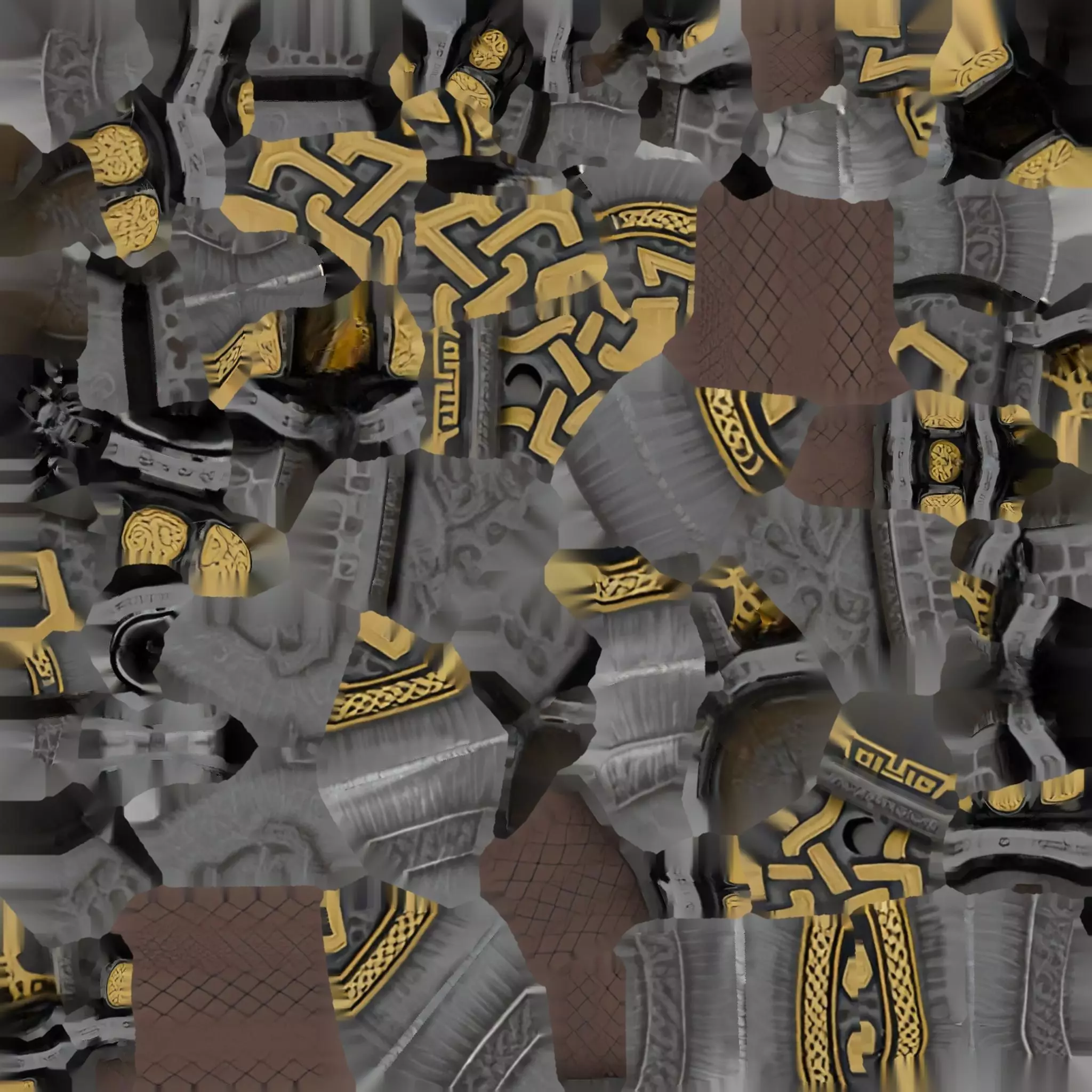  Axe Battle 3D model_2