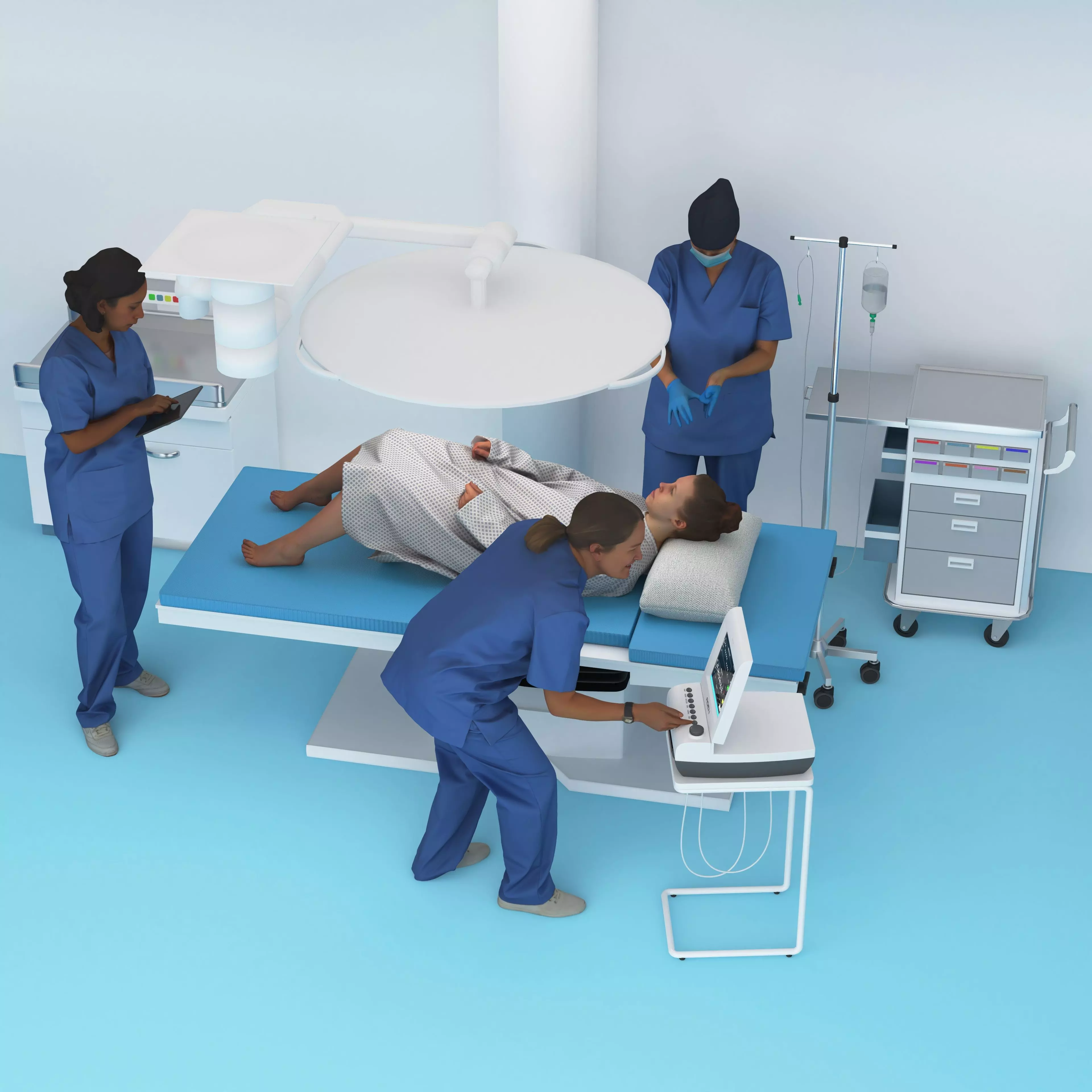 Operating Theater 3D model