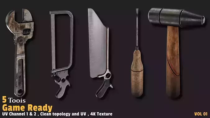 5 Tools  Game Ready VOL01
