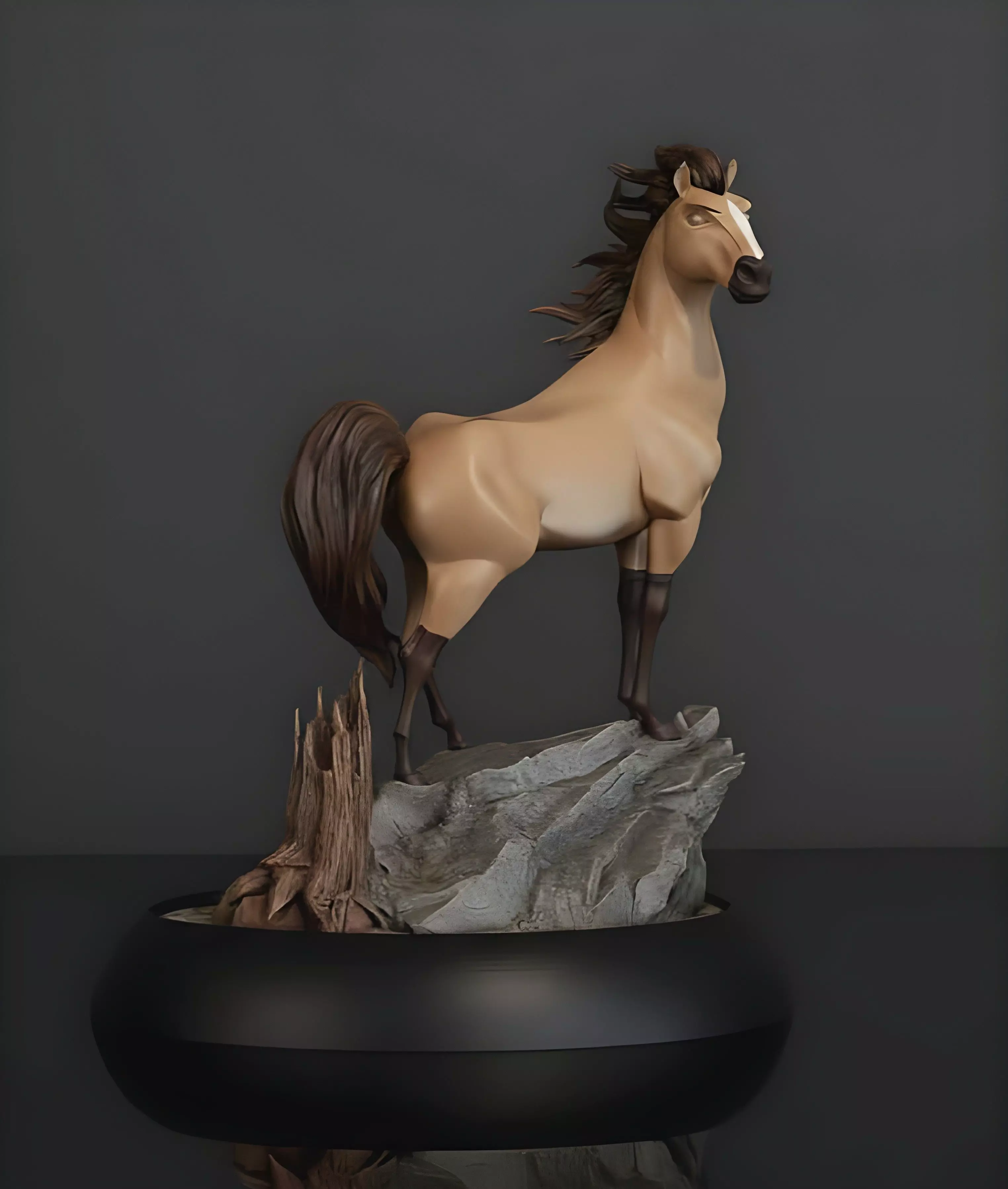 Spirit -3D Printable Full - Multi-Part Versions Included 3D print model