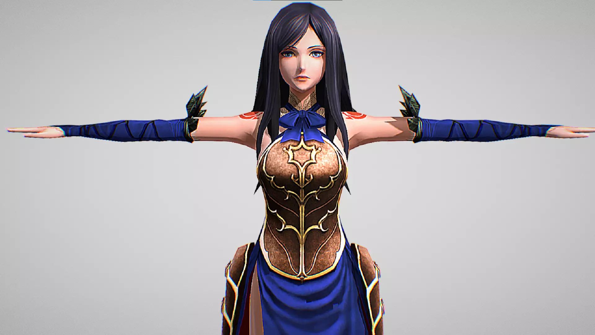 Shanoa - Castlevania - All 7 Skins Included With Animations Low-poly 3D model