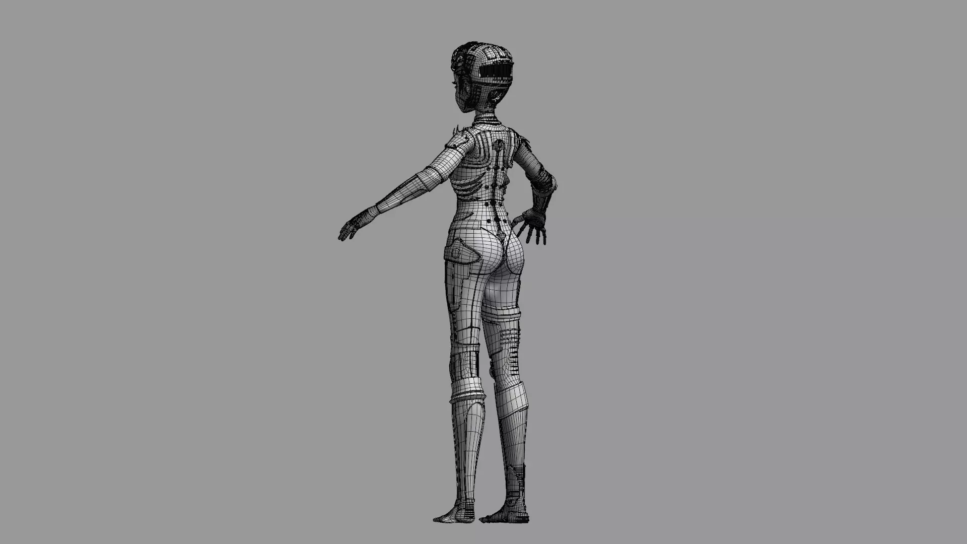 ARC Combat animation Red vs Blue Low-poly 3D model_43