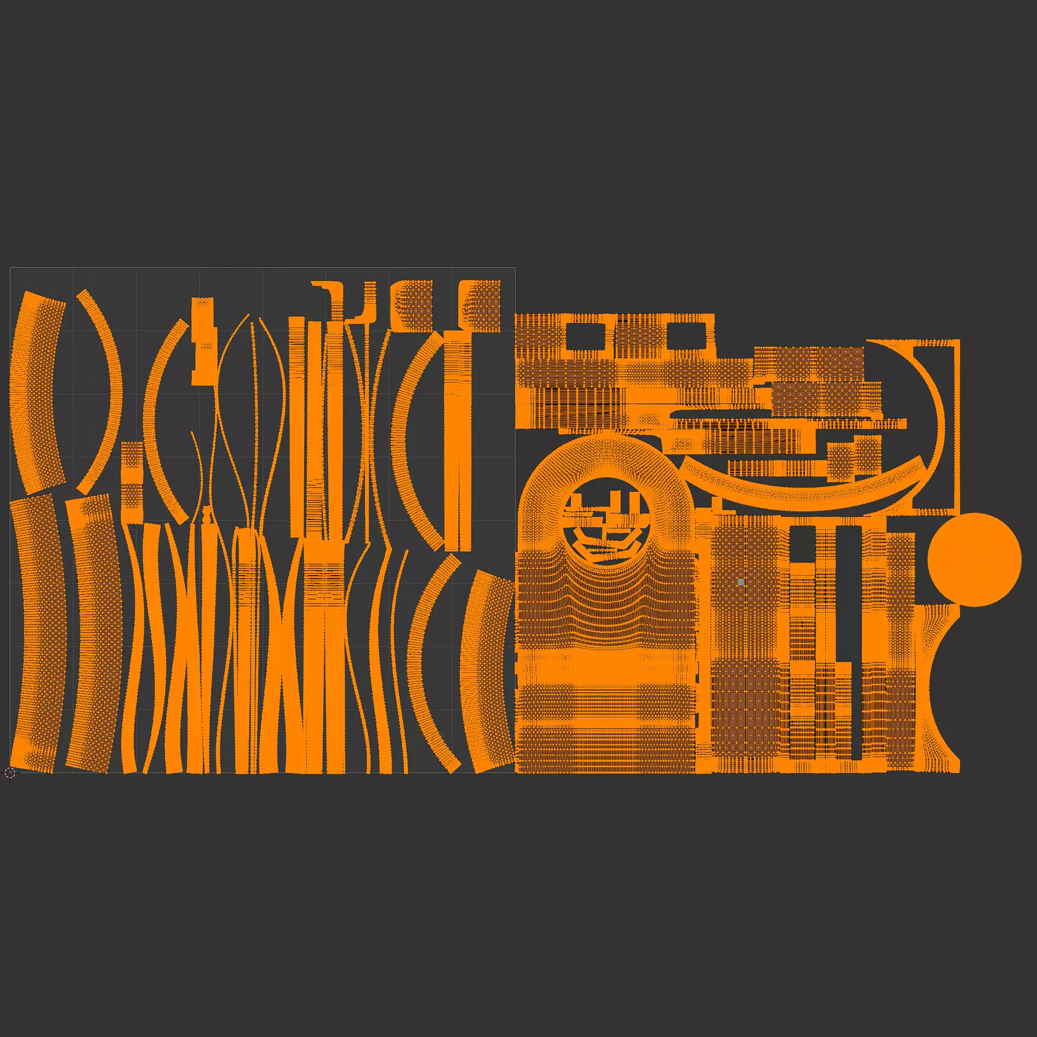 wall art 3D model_11