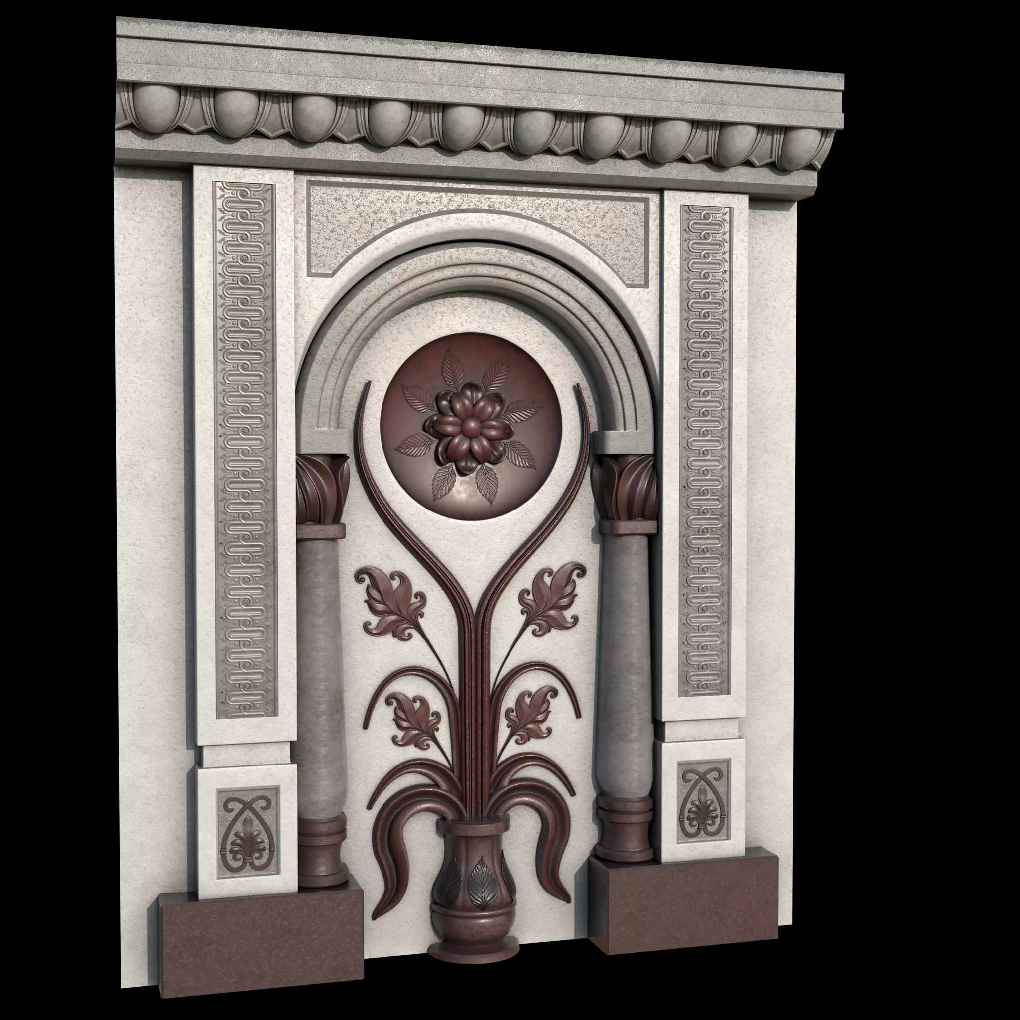 wall art 3D model_0