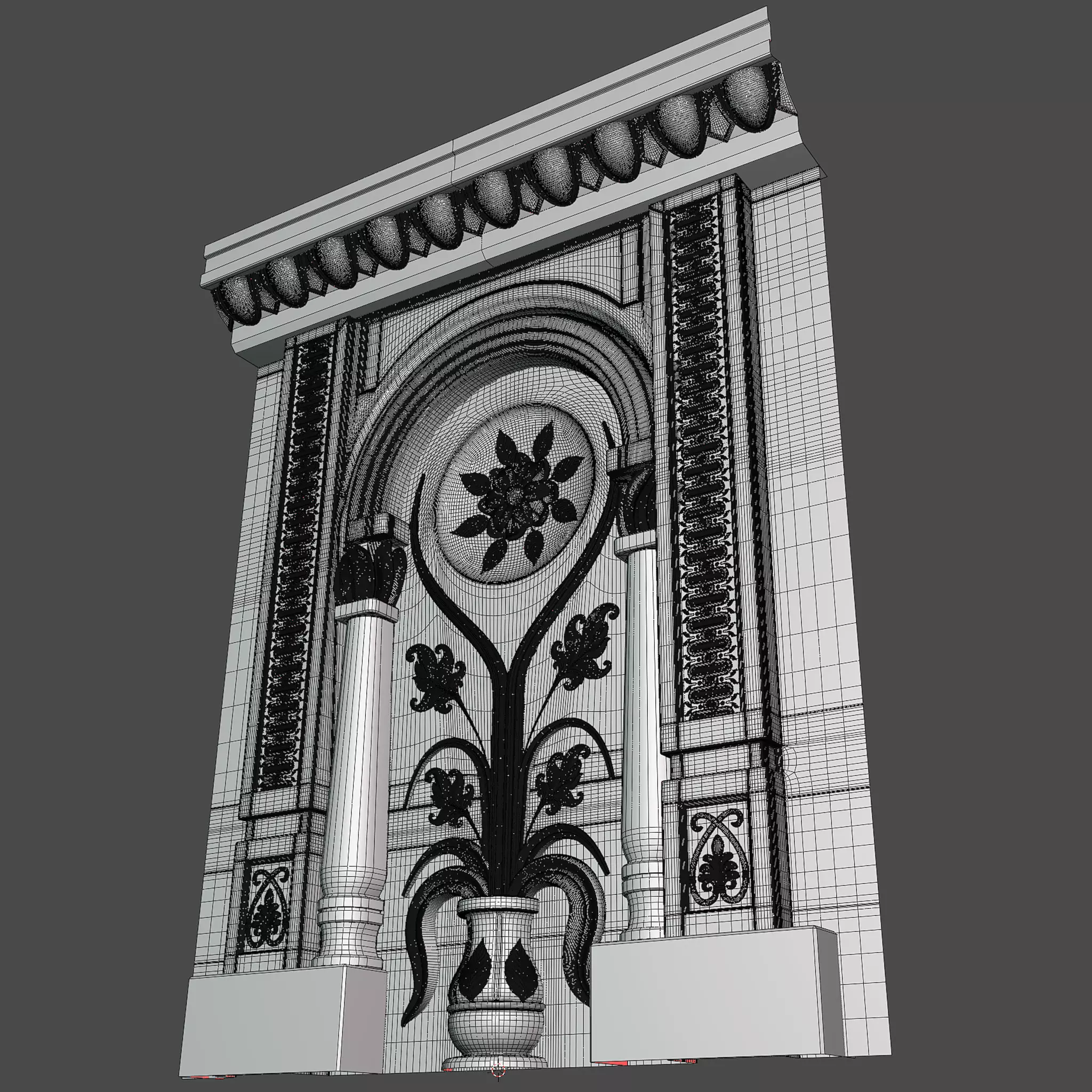 wall art 3D model_7