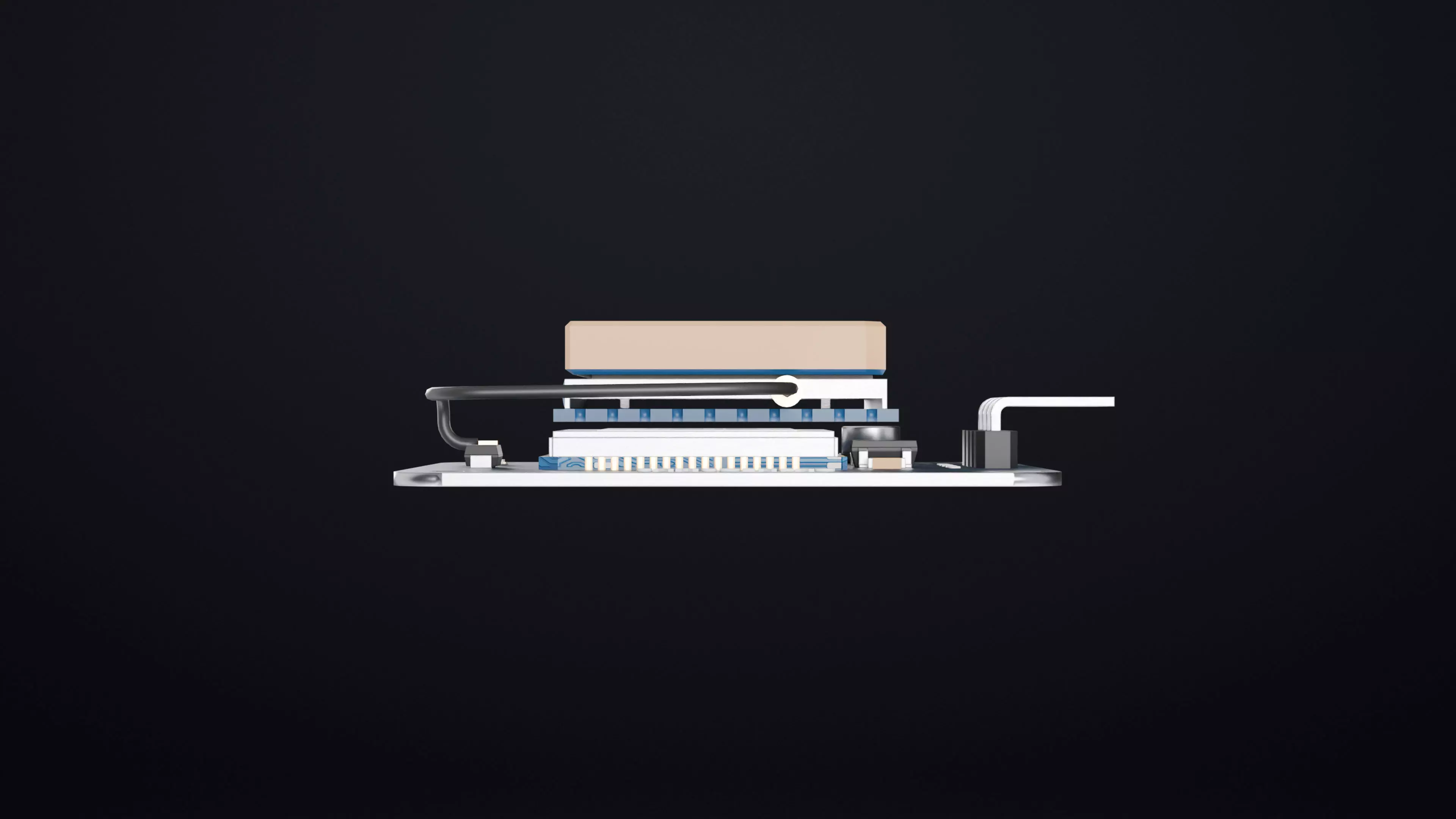 GSM Module SIM800L SIM900 for Arduino IoT 3D Model 3D model_6