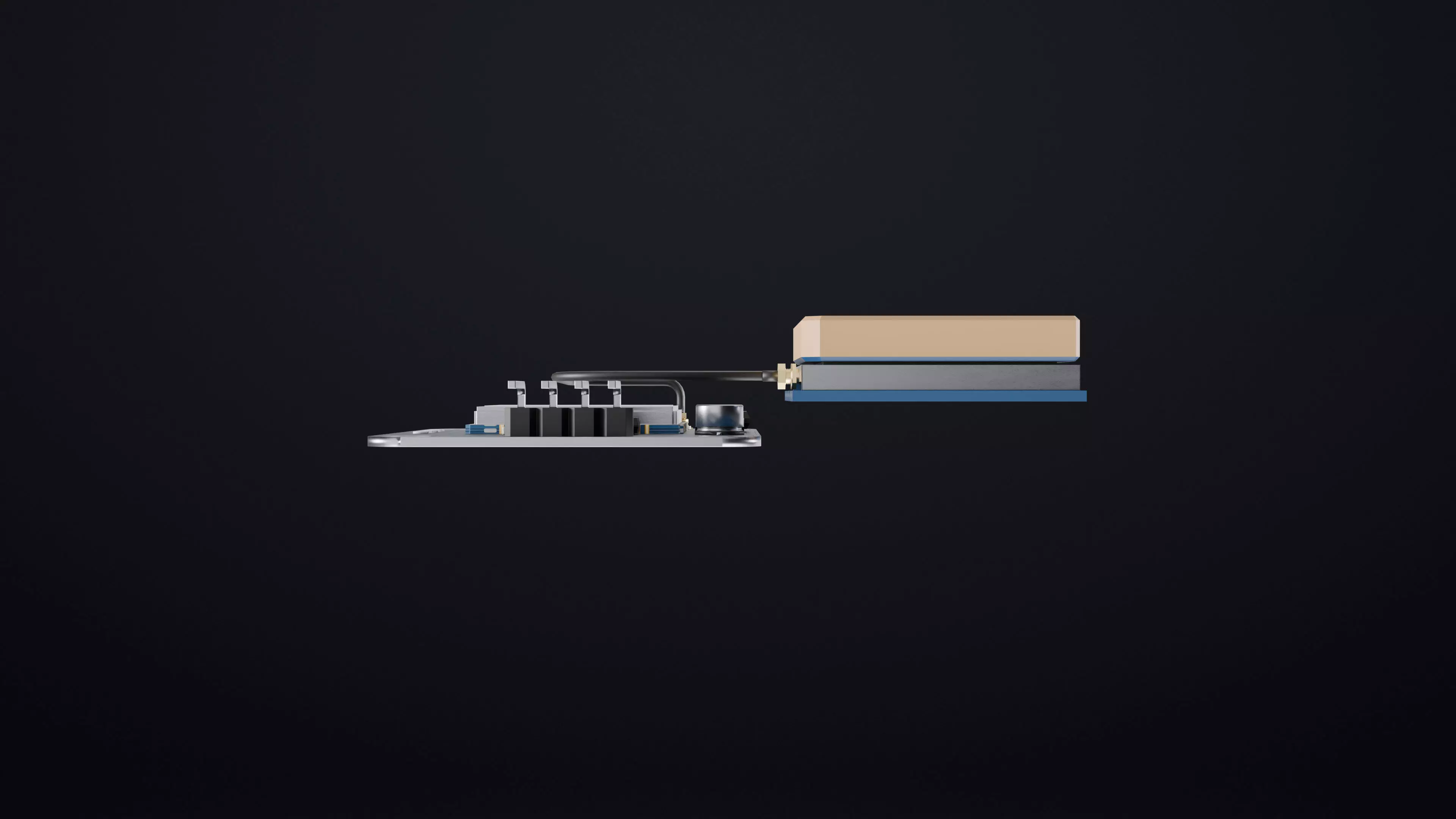 GSM Module SIM800L SIM900 for Arduino IoT 3D Model 3D model_4