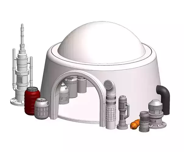 Tatooine Moisture Vaporator Workshop Diorama