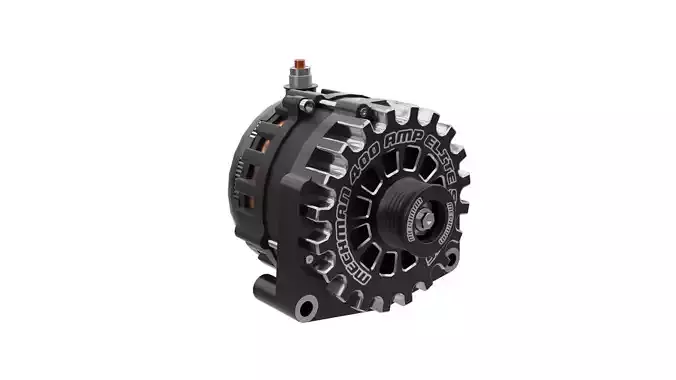 MechMan Elite Series Billet 400 amp Alternator