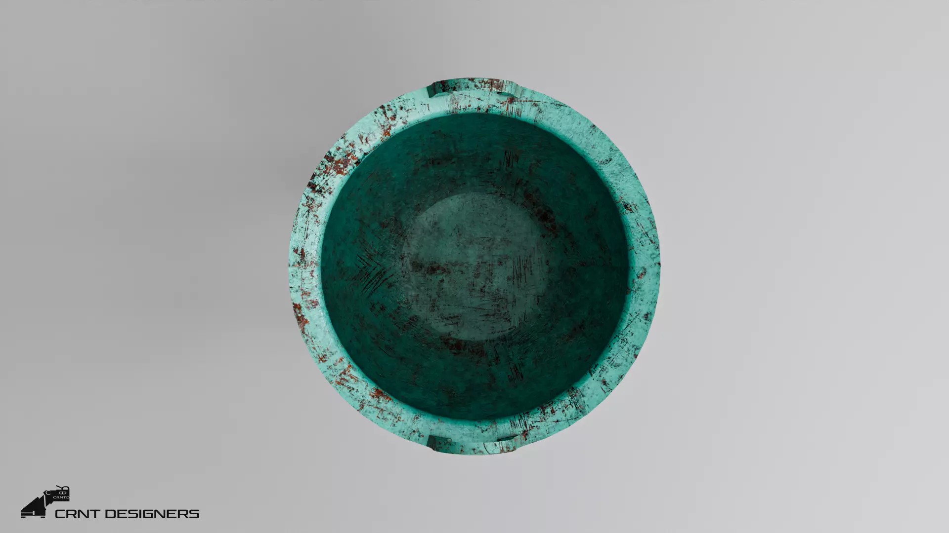 Chinese Ritual Tripod Ding Low-poly 3D model_4