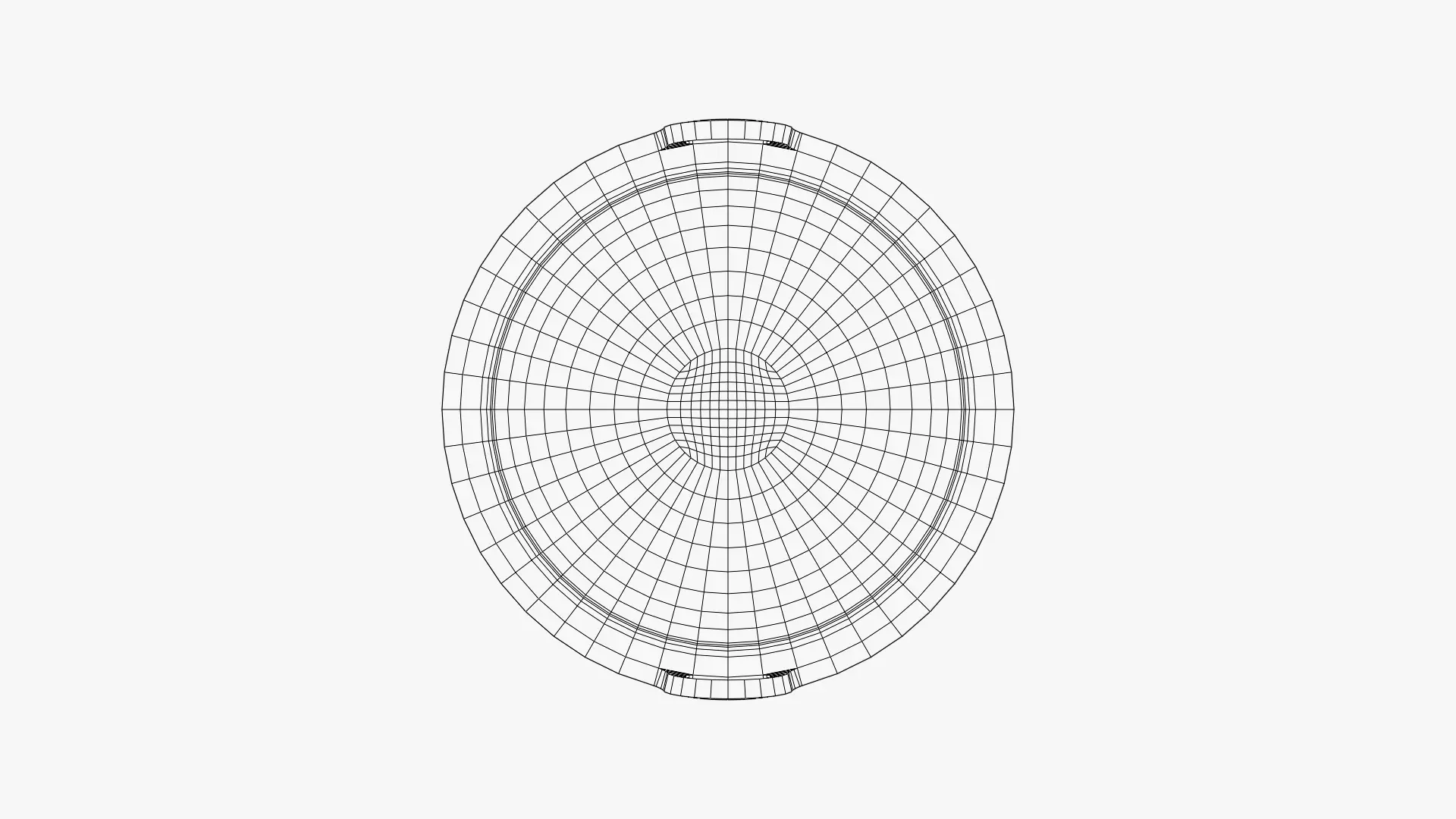 Chinese Ritual Tripod Ding Low-poly 3D model_5