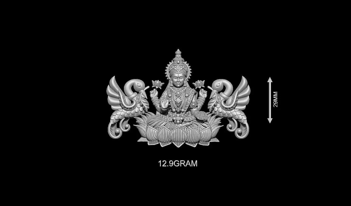 laxmi stl model 3D print model_1
