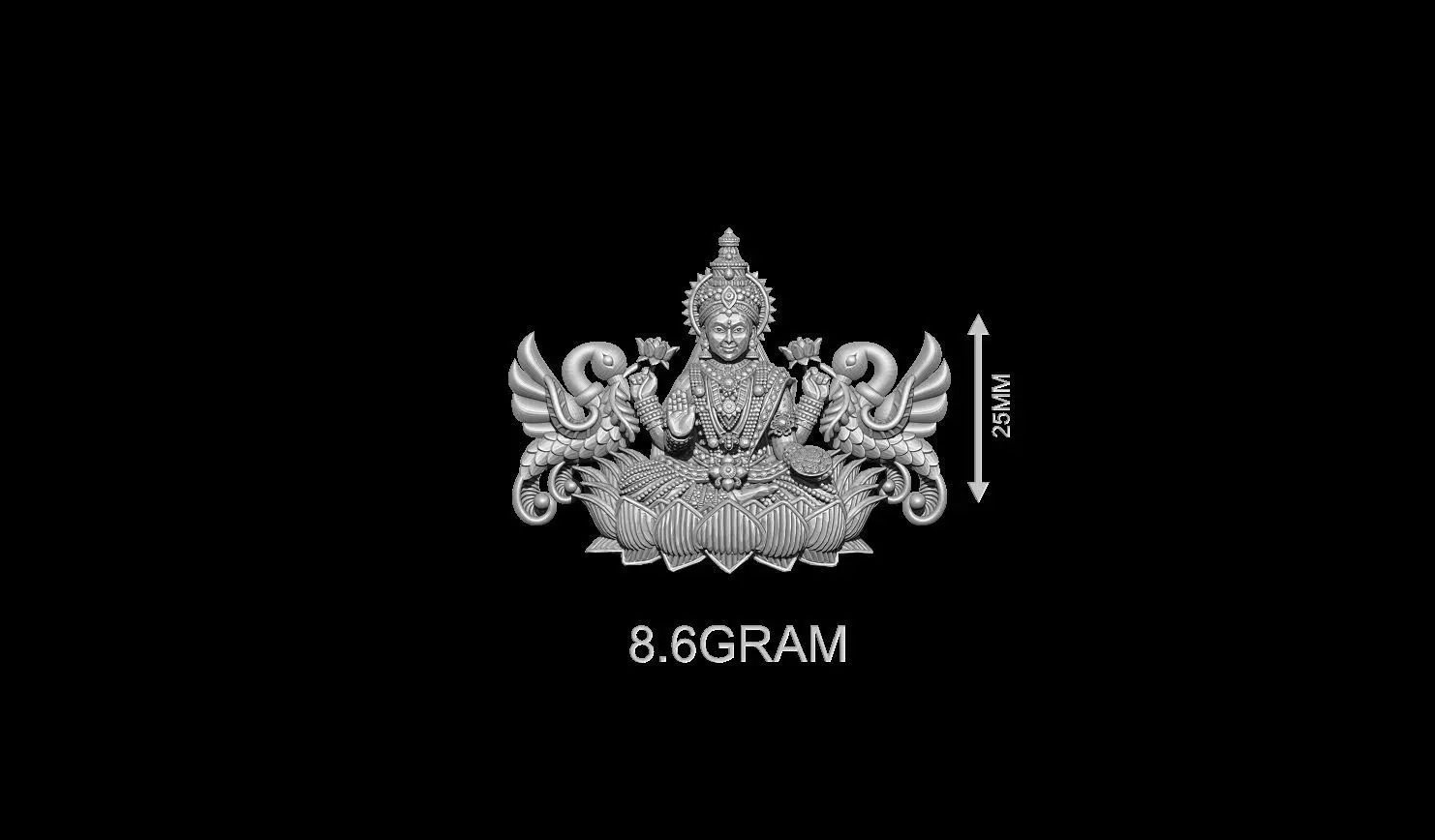 laxmi stl model 3D print model_0