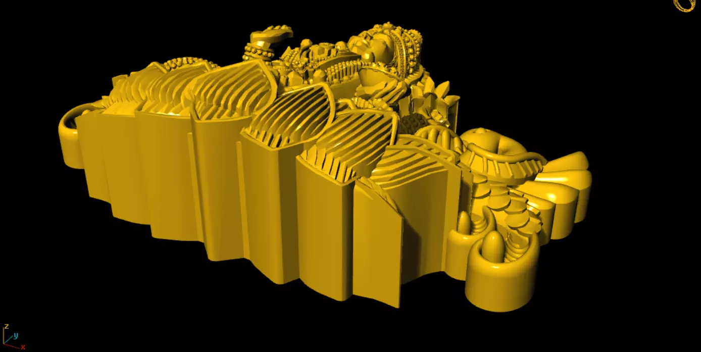 laxmi stl model 3D print model_7