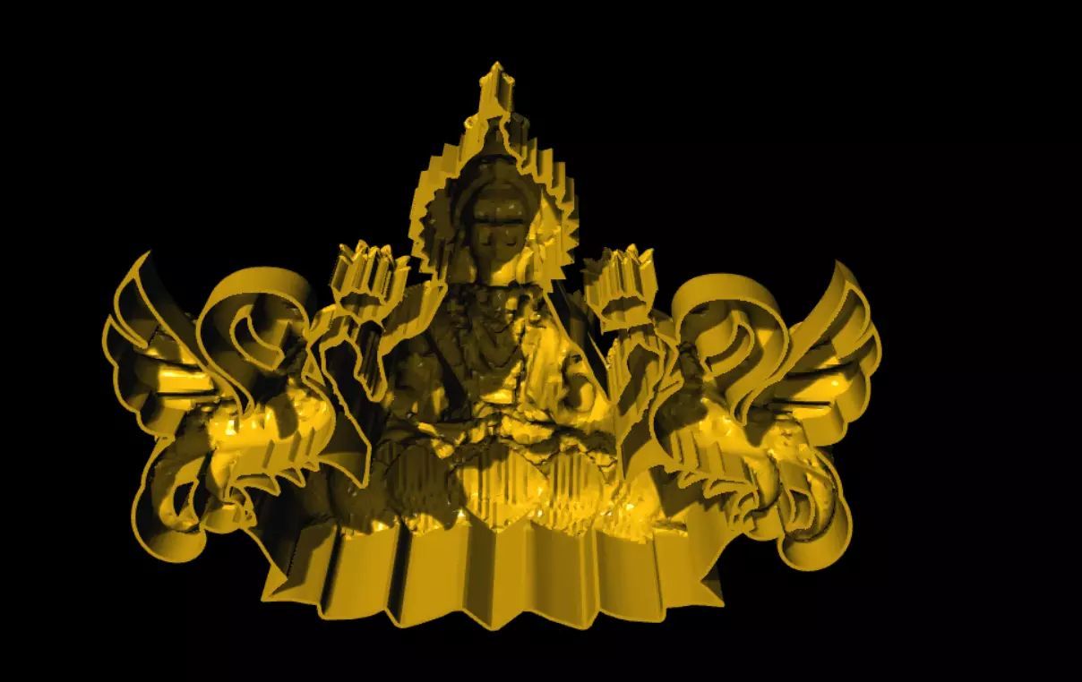 laxmi stl model 3D print model_15
