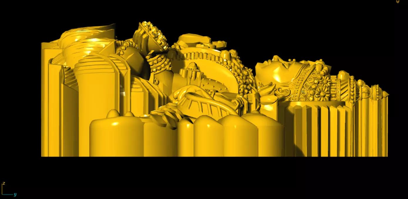 laxmi stl model 3D print model_13