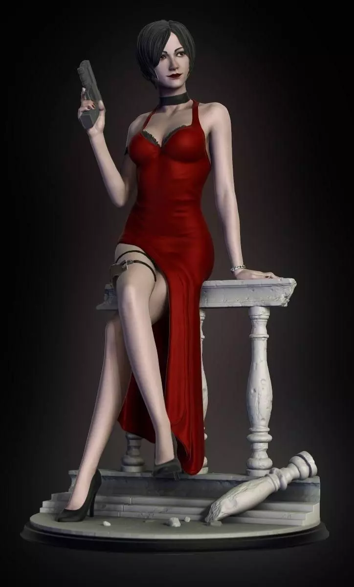 resident evil ada wong  3D print model_0