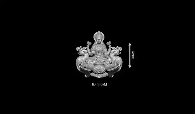 laxmi stl printed model