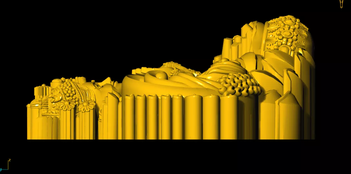 laxmi unique model 3D print model_21