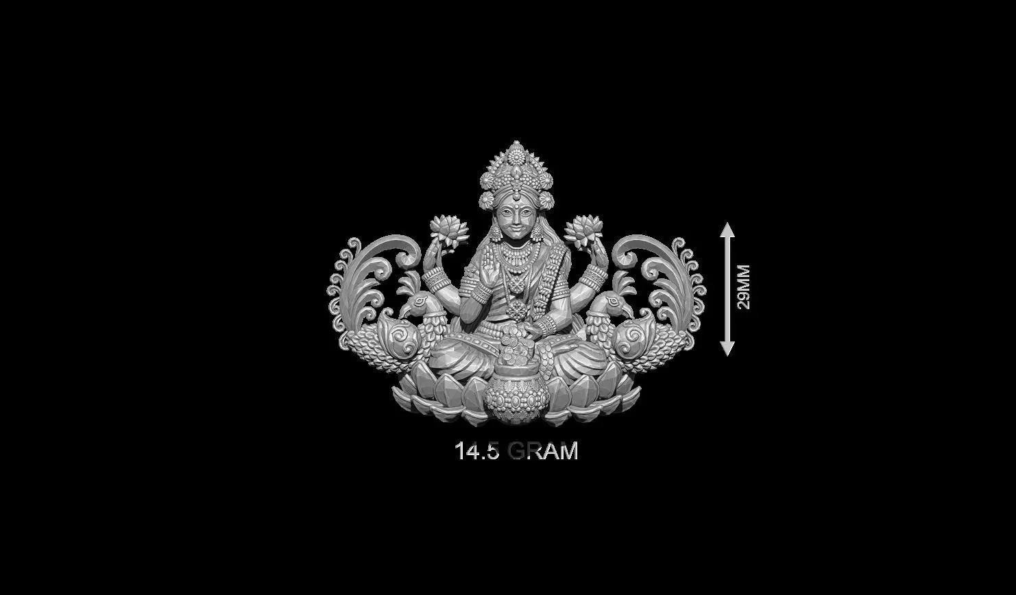 laxmi unique model 3D print model_1