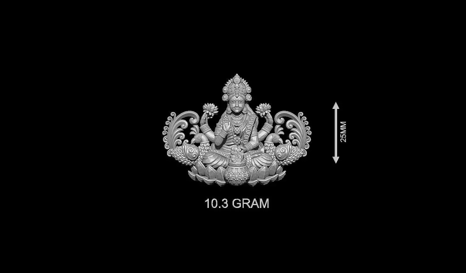 laxmi unique model 3D print model_0