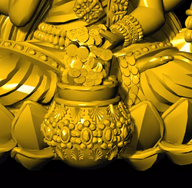 laxmi unique model 3D print model_28