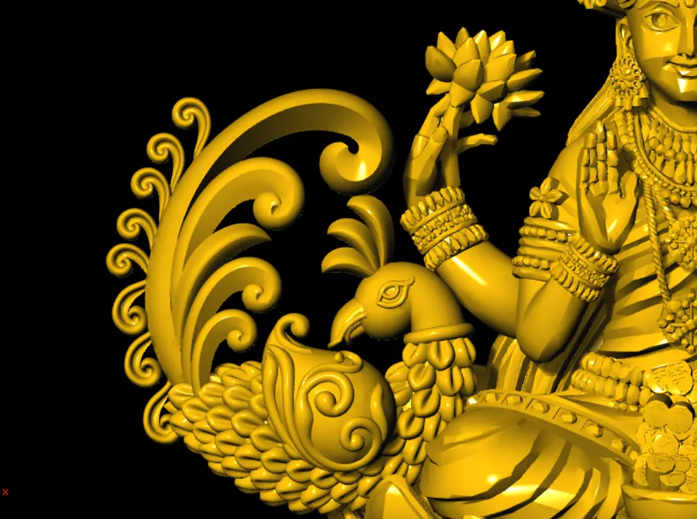 laxmi unique model 3D print model_12