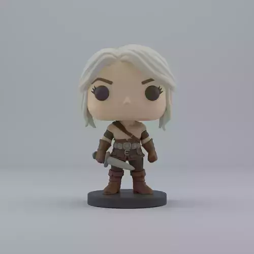 Chibi Ciri - Witcher