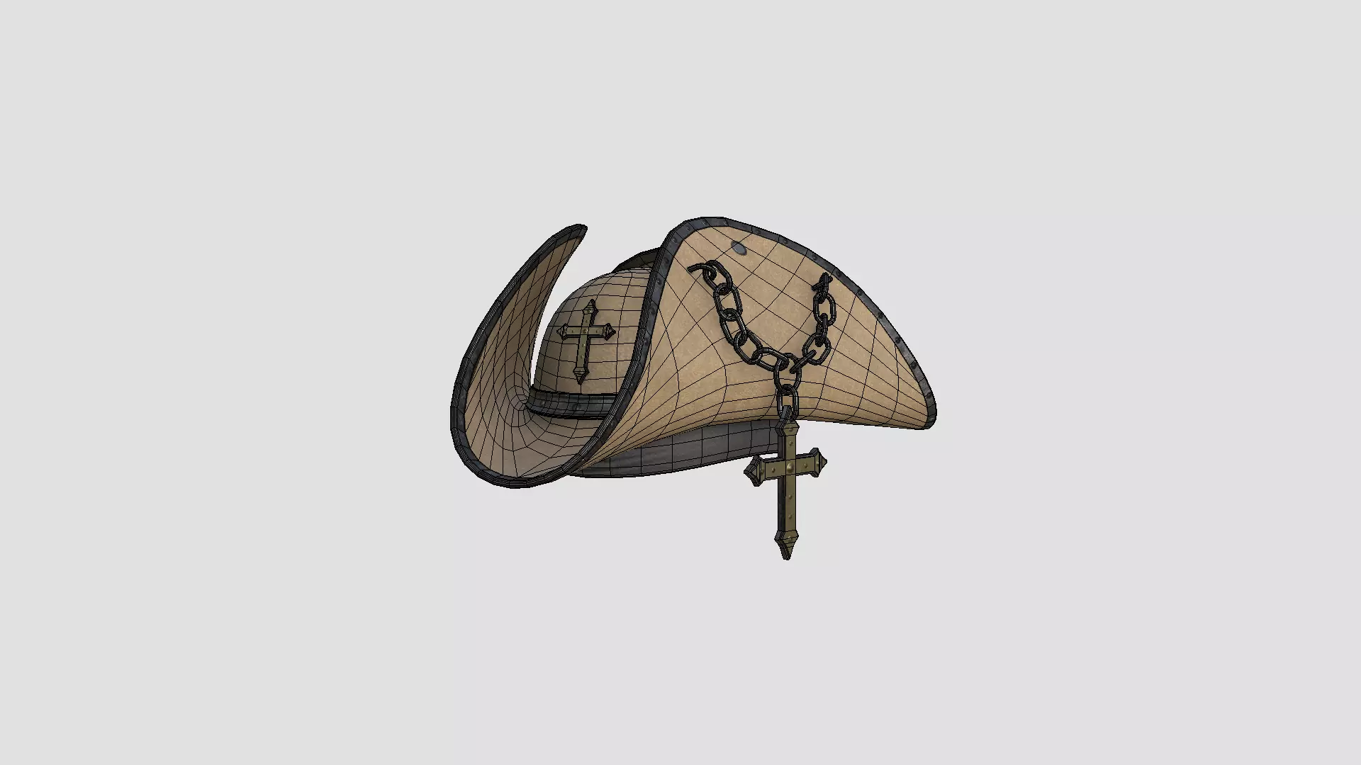 08 Gothic Pirate Hat Collection - Character Design _54