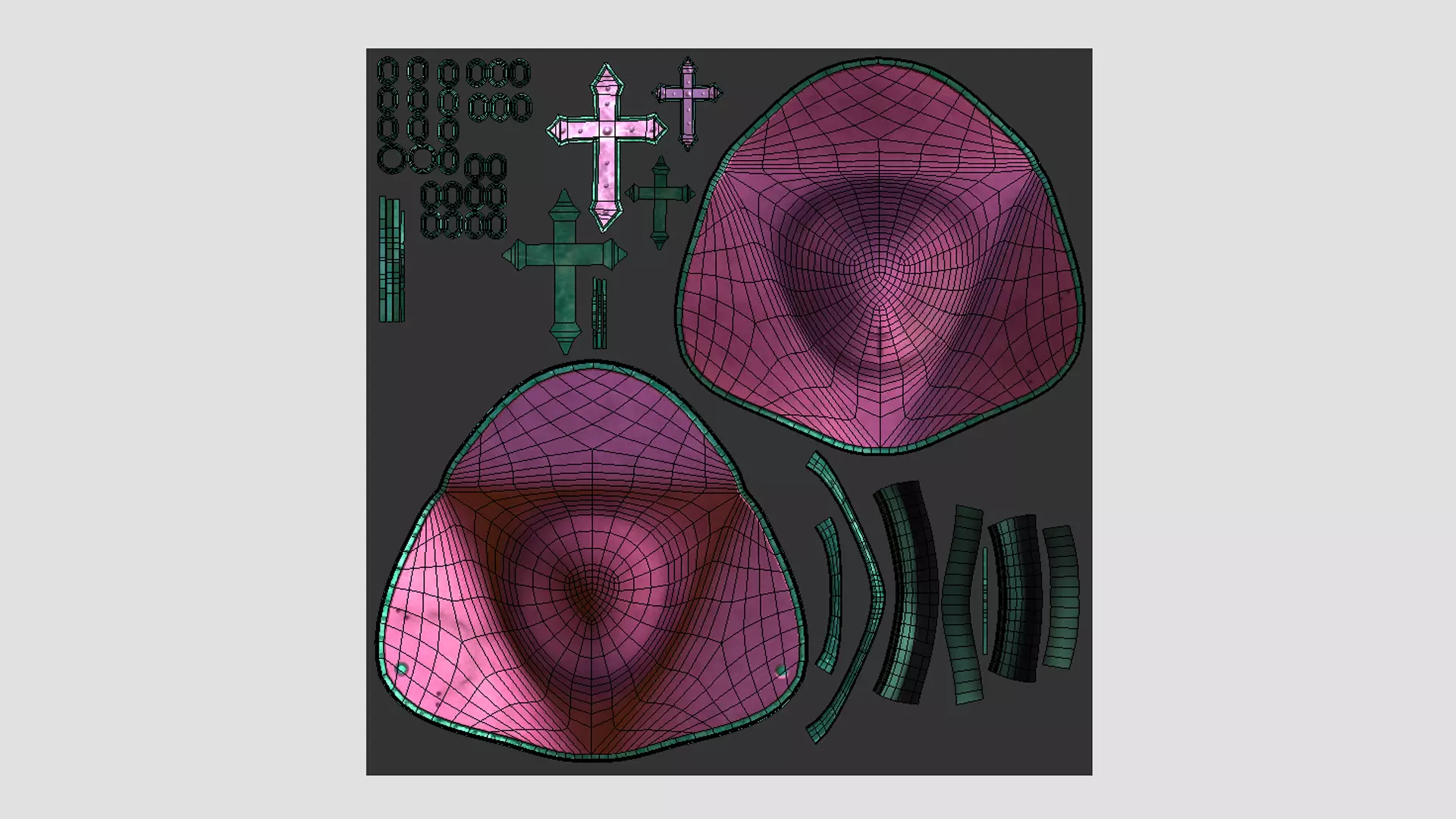 08 Gothic Pirate Hat Collection - Character Design _65