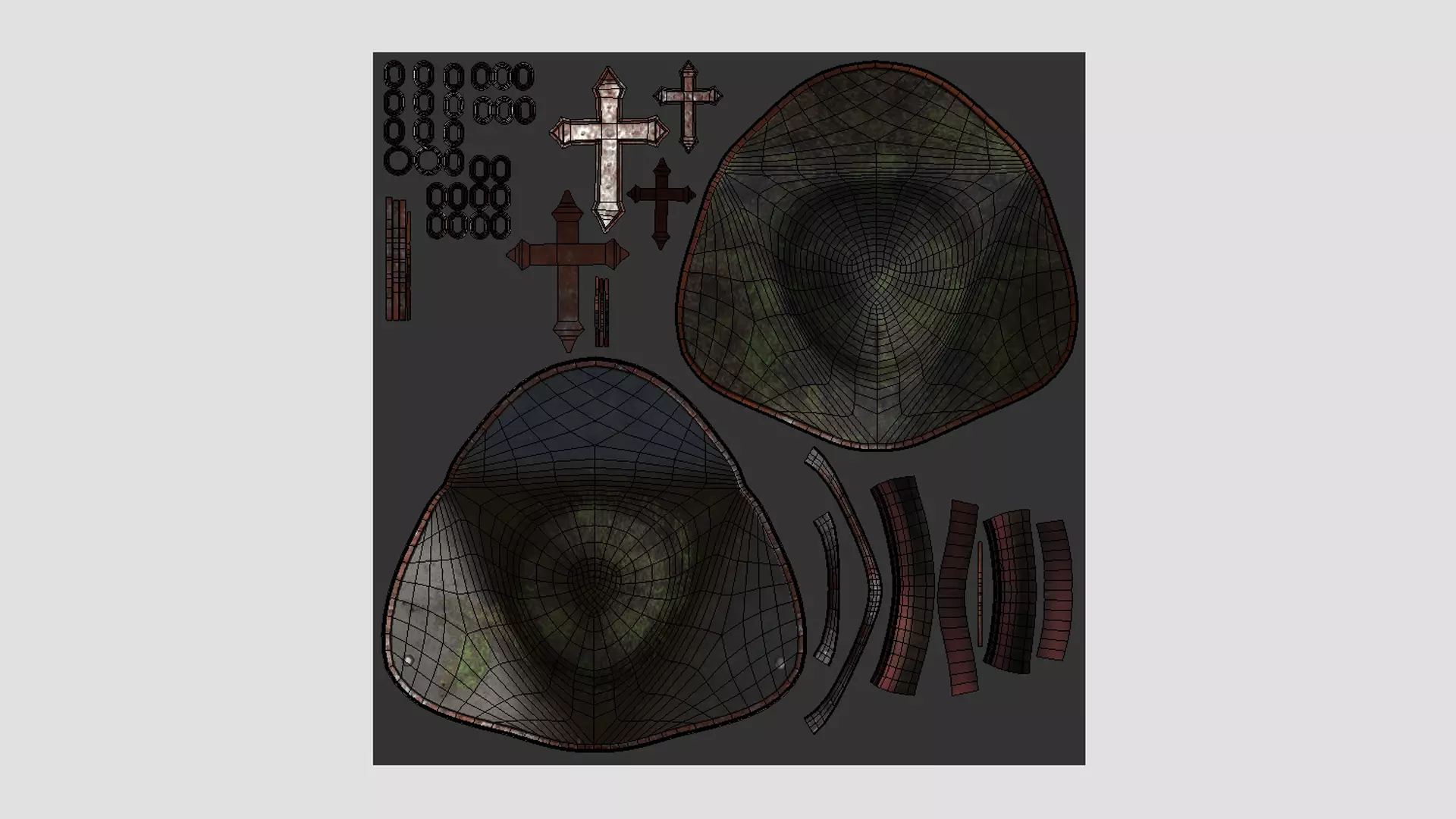 08 Gothic Pirate Hat Collection - Character Design _41