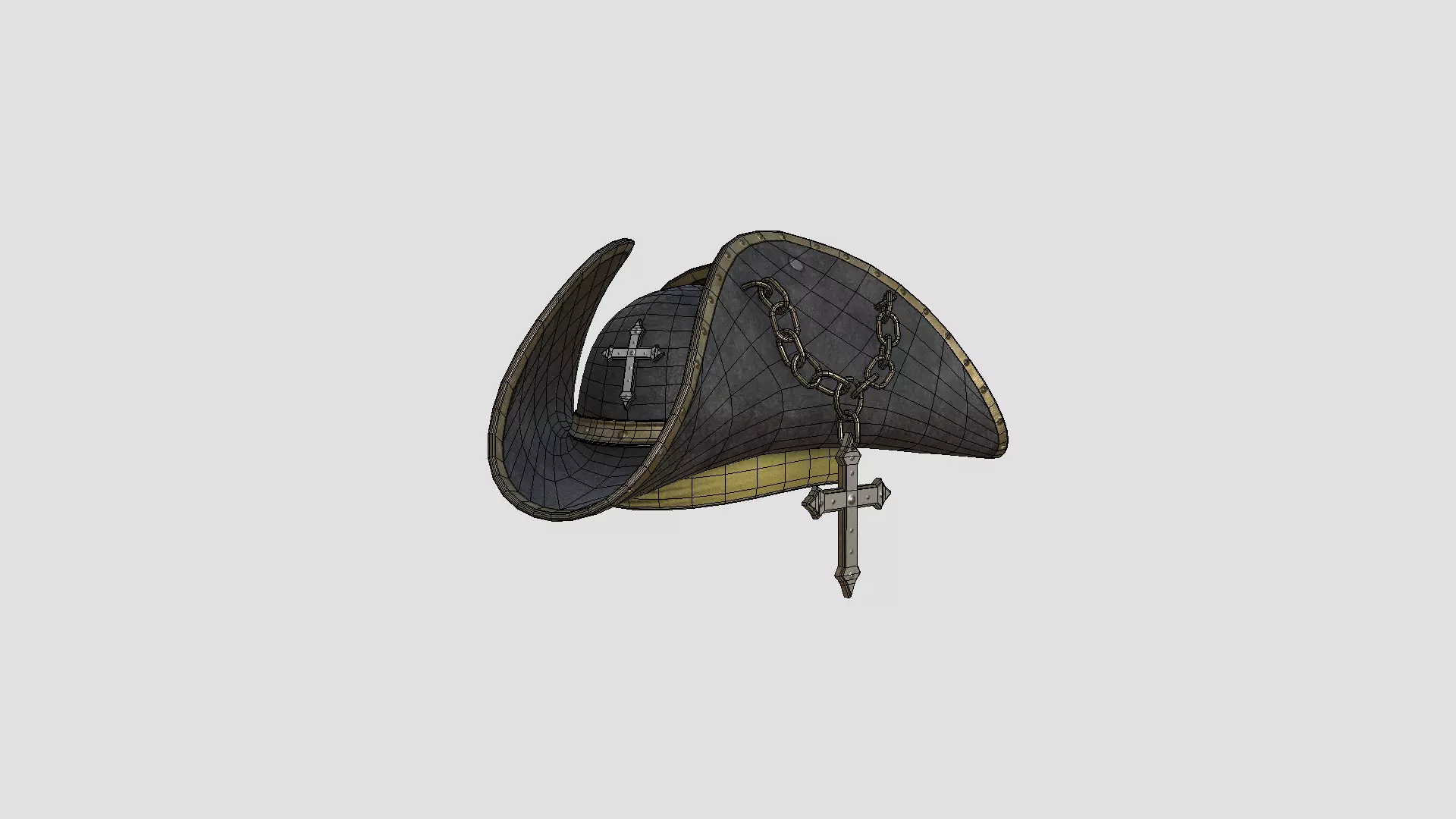 08 Gothic Pirate Hat Collection - Character Design _30