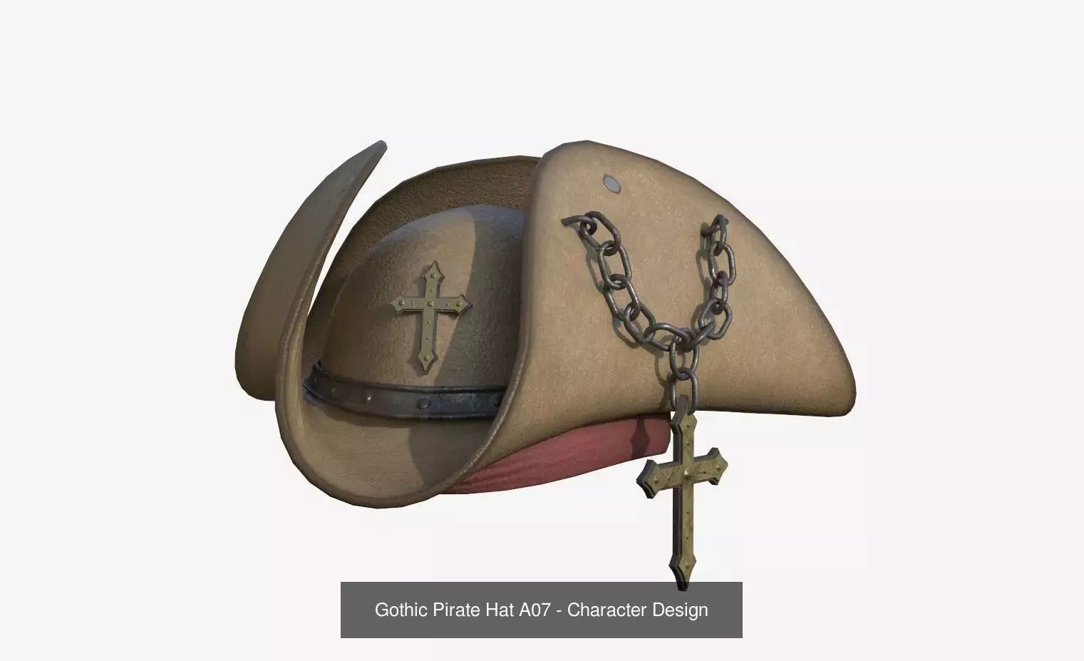 08 Gothic Pirate Hat Collection - Character Design _3